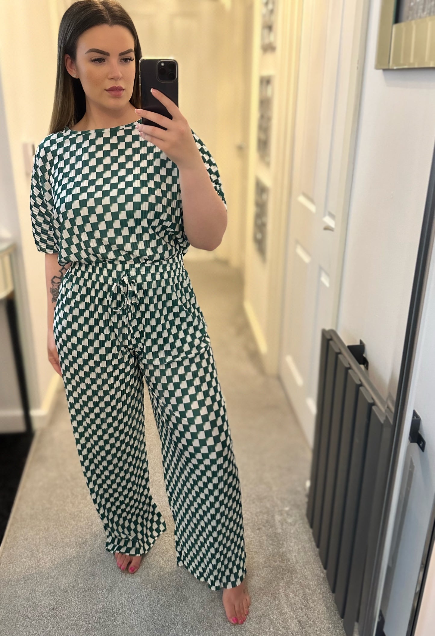 Chequered Co Ord