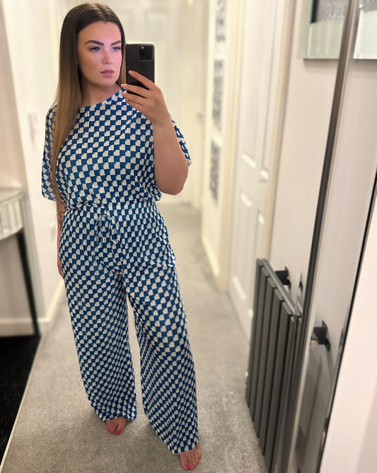 Chequered Co Ord